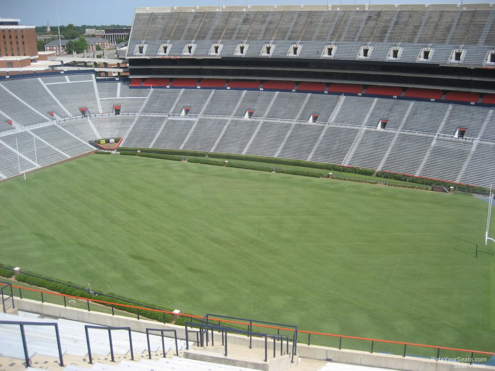 section 60, row 24 seat view  for football - jordan-hare stadium