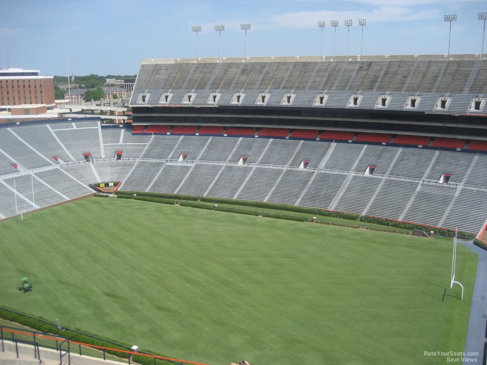 section 61, row 24 seat view  - jordan-hare stadium