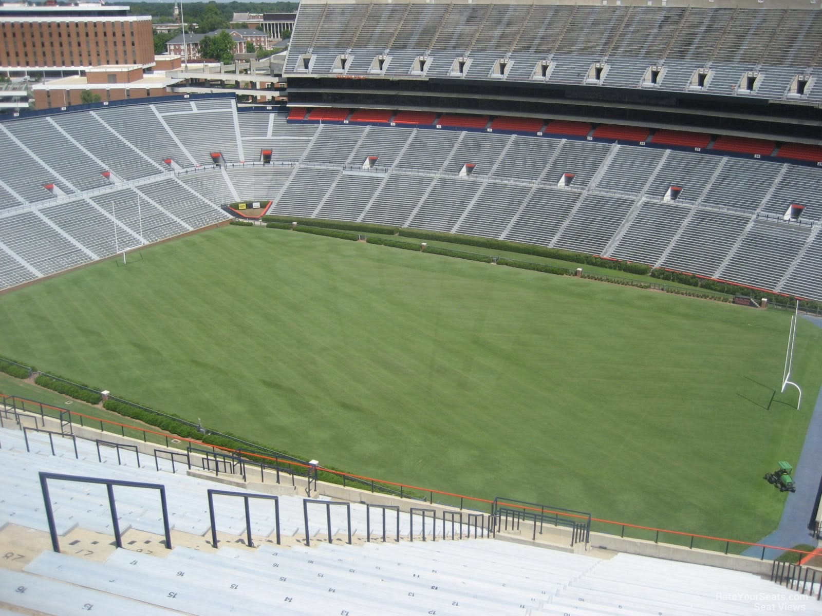 section 61, row 36 seat view  - jordan-hare stadium