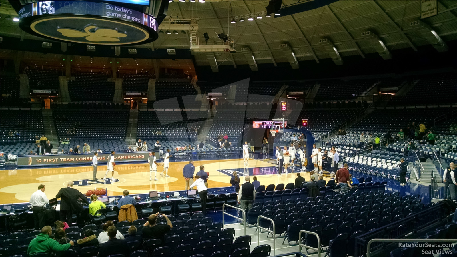 Joyce Center Seating Chart