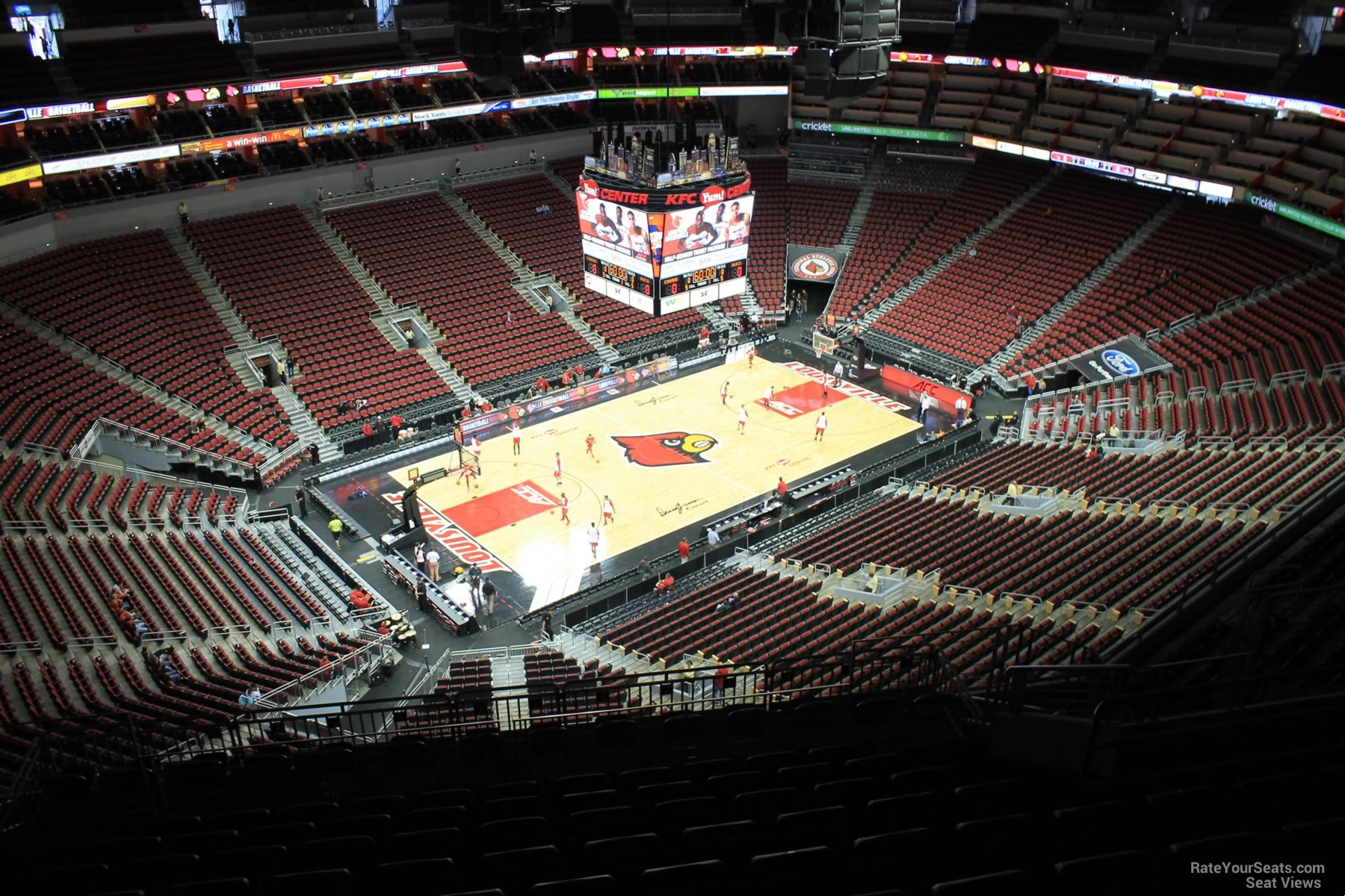 Kfc Yum Center Louisville Ky Seating Chart