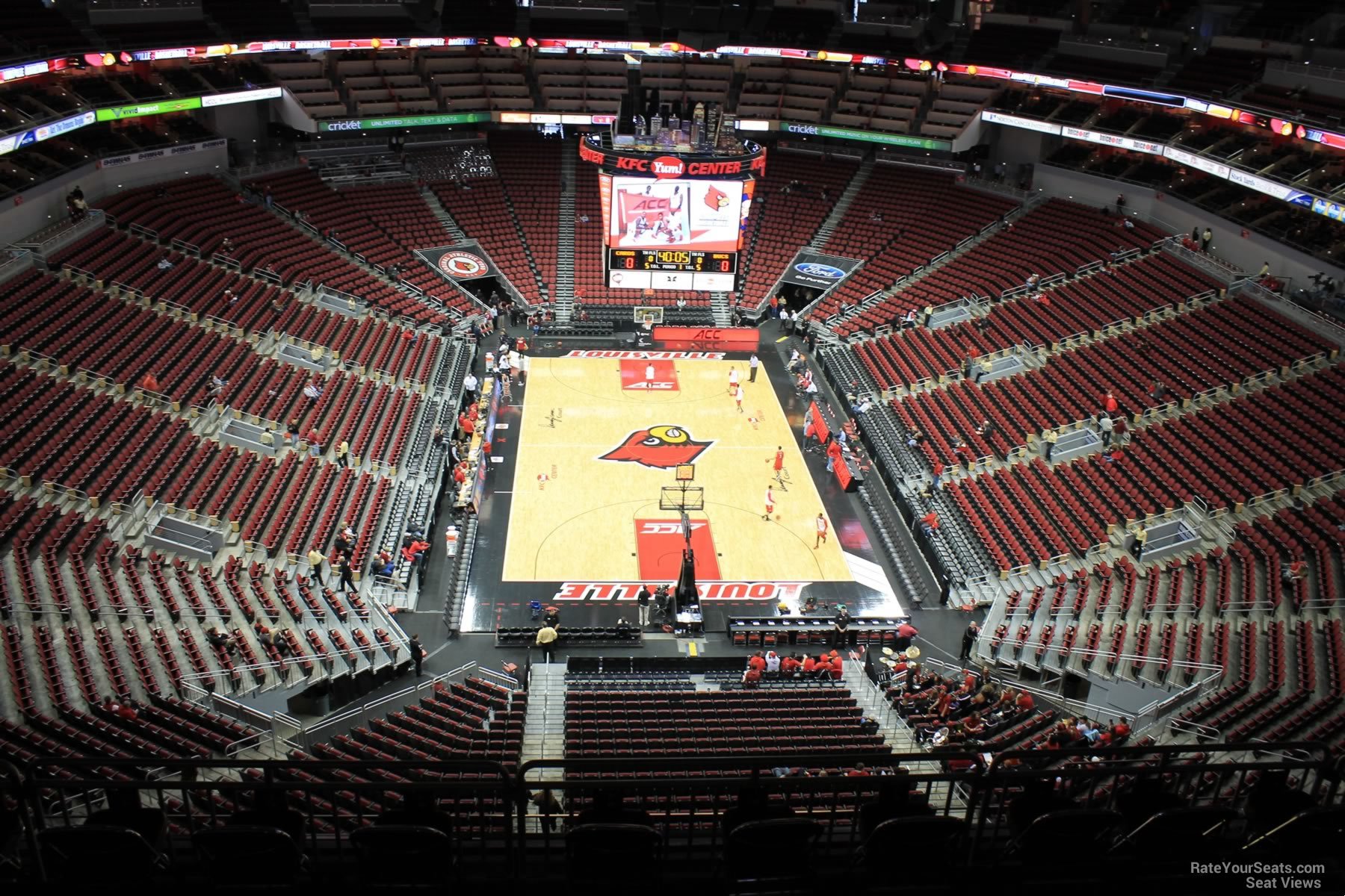 Kfc Yum Center Louisville Ky Seating Chart