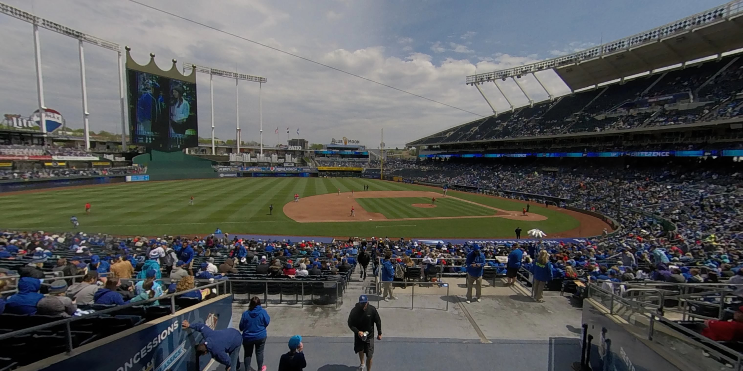 Section 218 At Kauffman Stadium