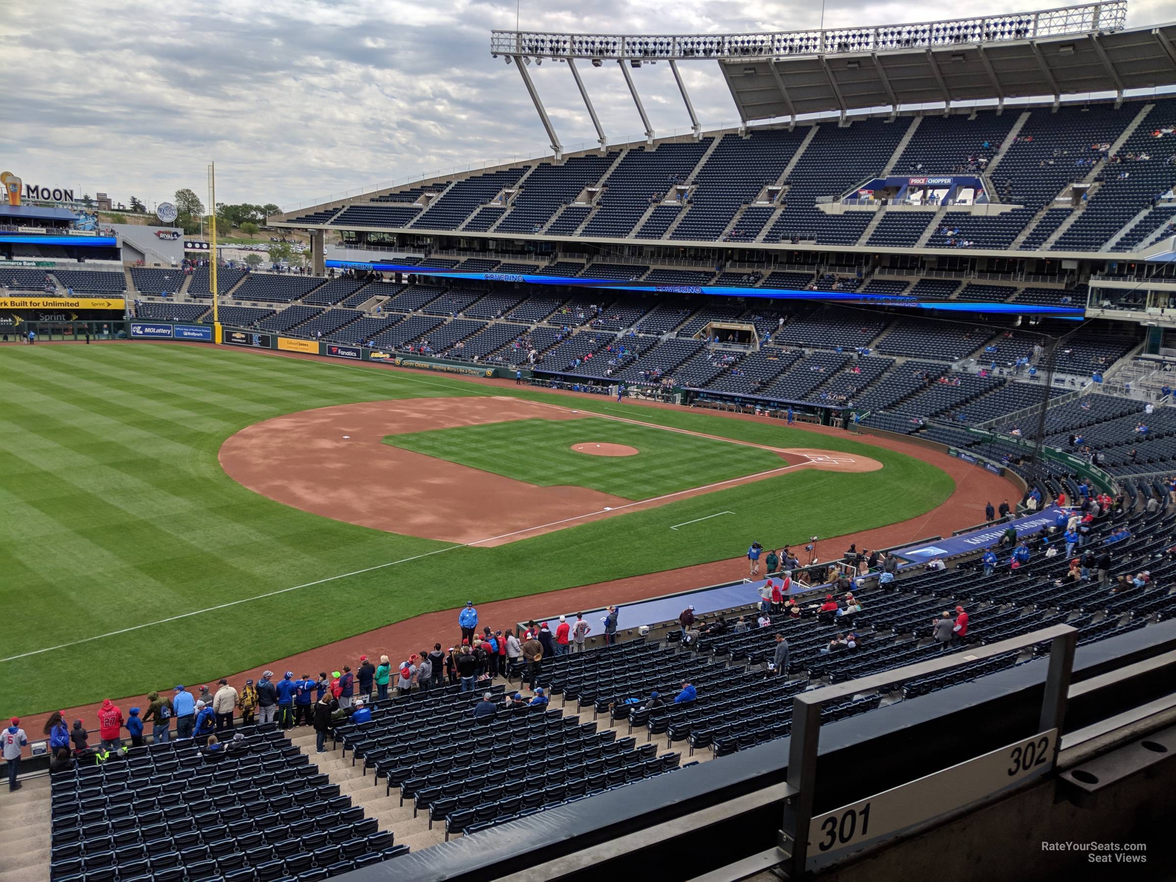 Section 301 at Kauffman Stadium