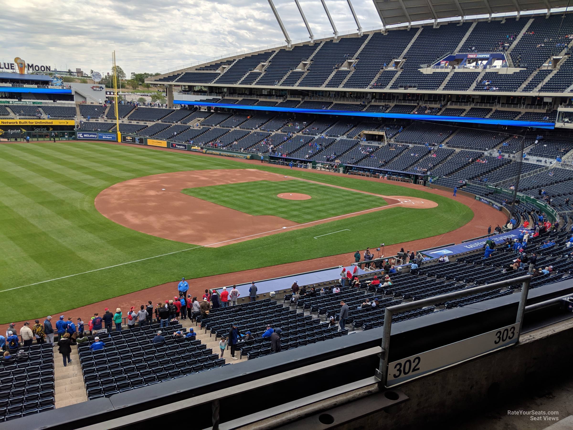Section 302 at Kauffman Stadium