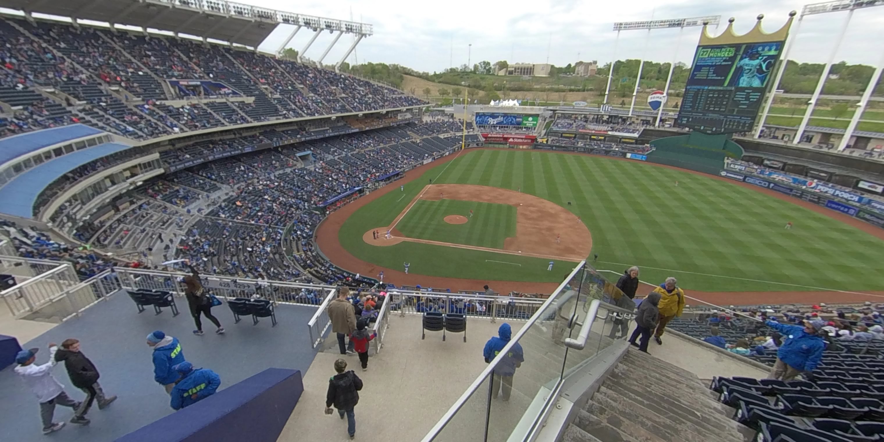 Royals Kauffman Stadium Seating Chart - p8akj7g