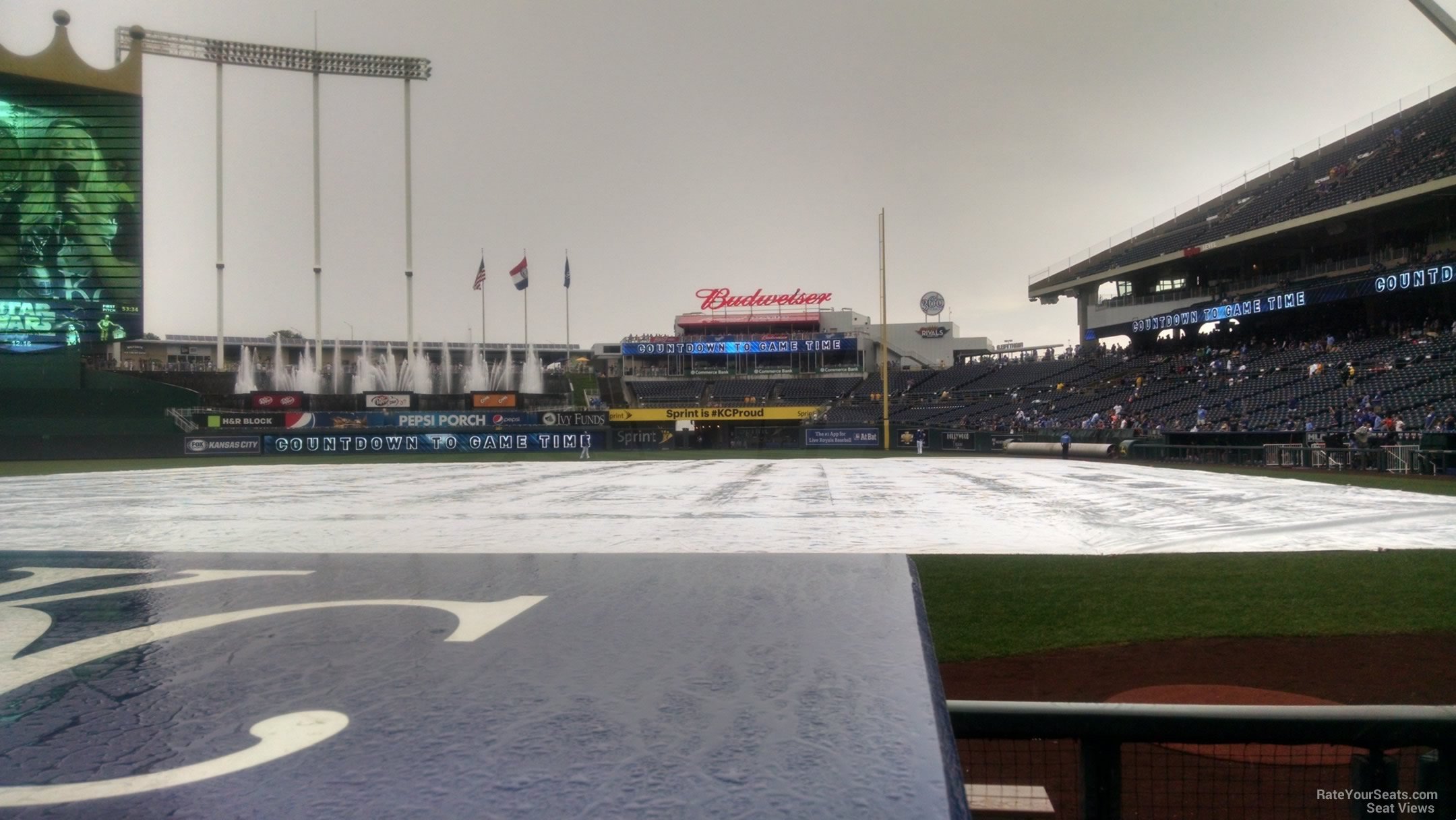 Kauffman Stadium Section 122 - RateYourSeats.com