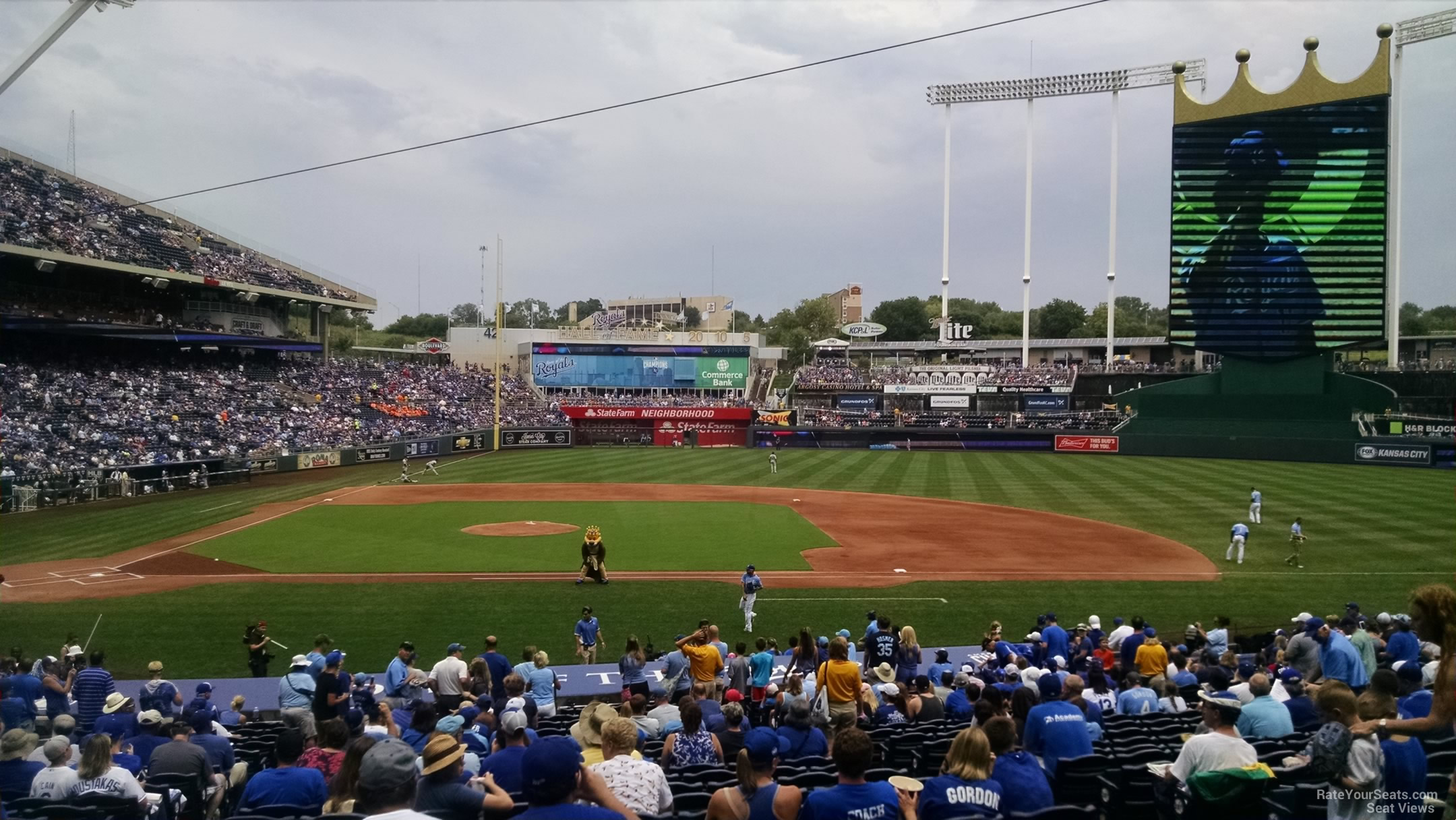 Kauffman Stadium Section 134 - RateYourSeats.com