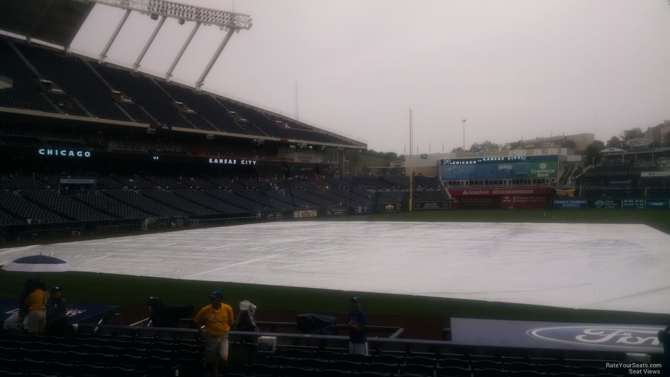 Kauffman Stadium Section 137 - RateYourSeats.com