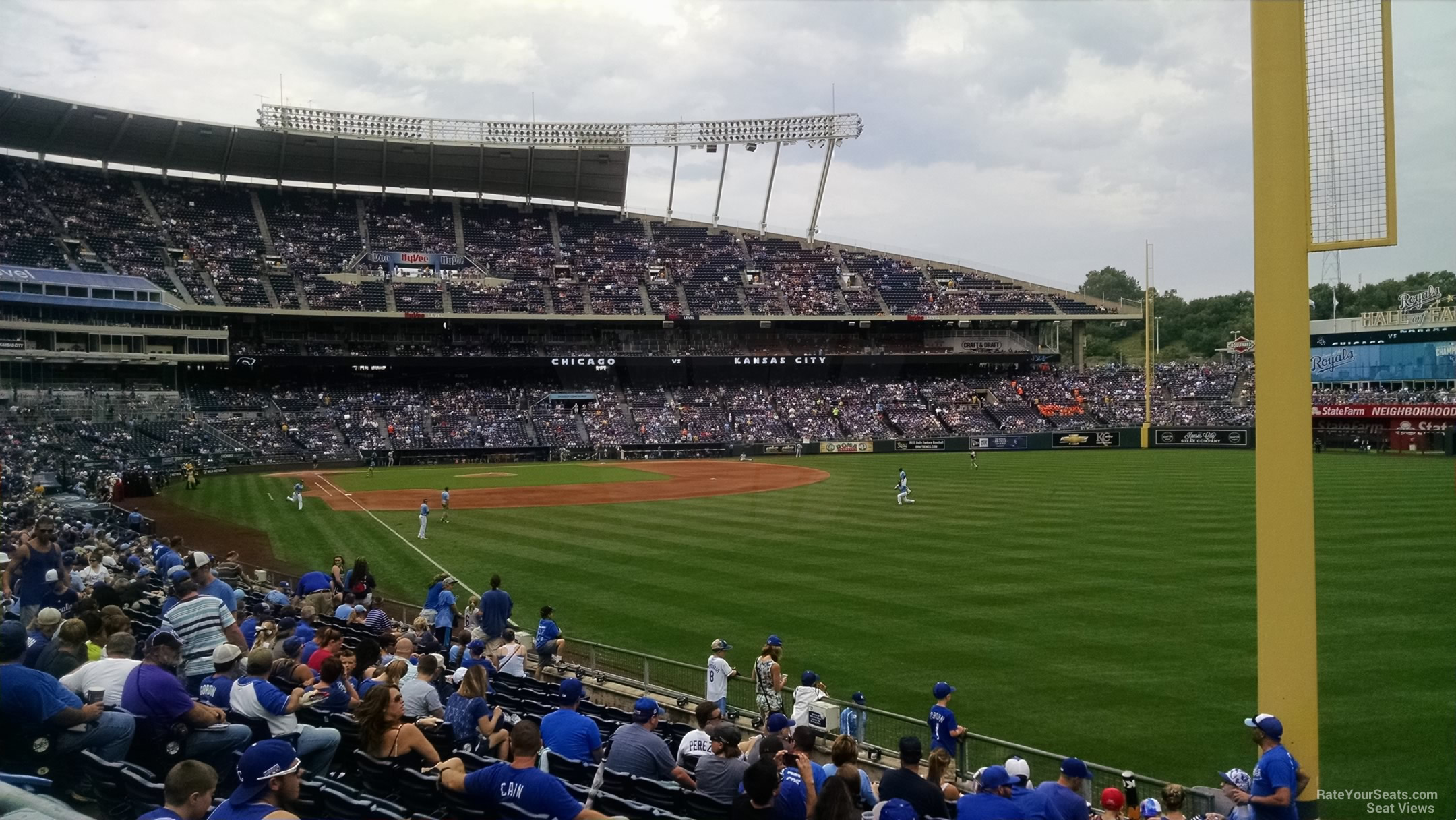 Section 147 at Kauffman Stadium