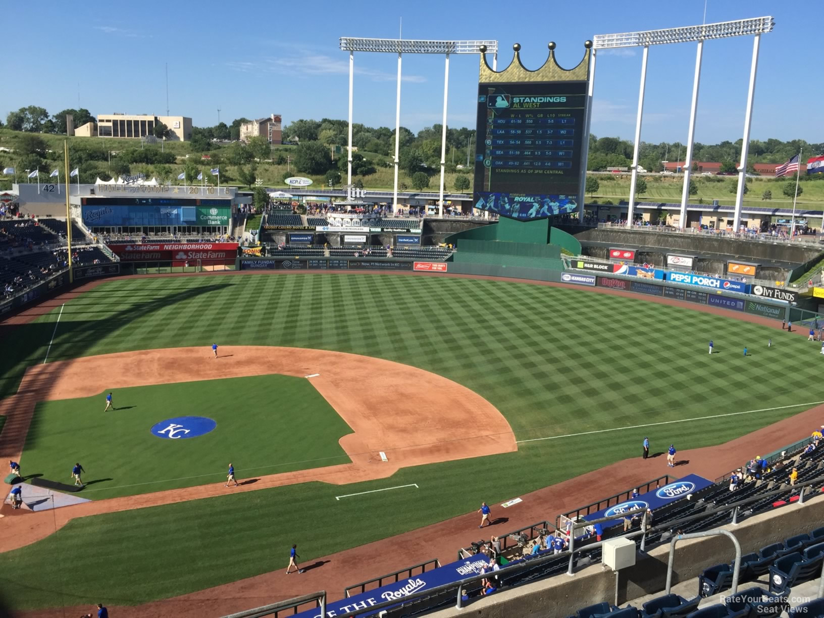 Kauffman Stadium Section 427 - RateYourSeats.com