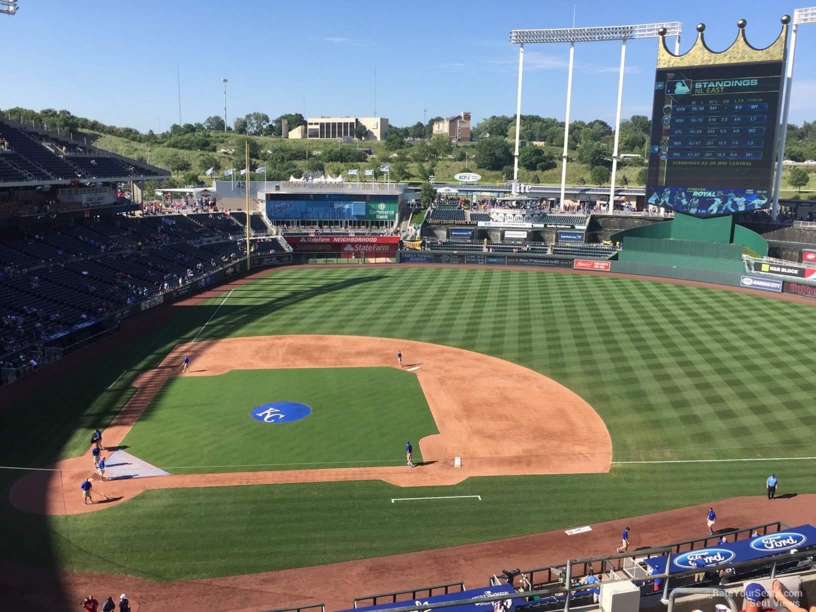 Kauffman Stadium Section 428 - RateYourSeats.com