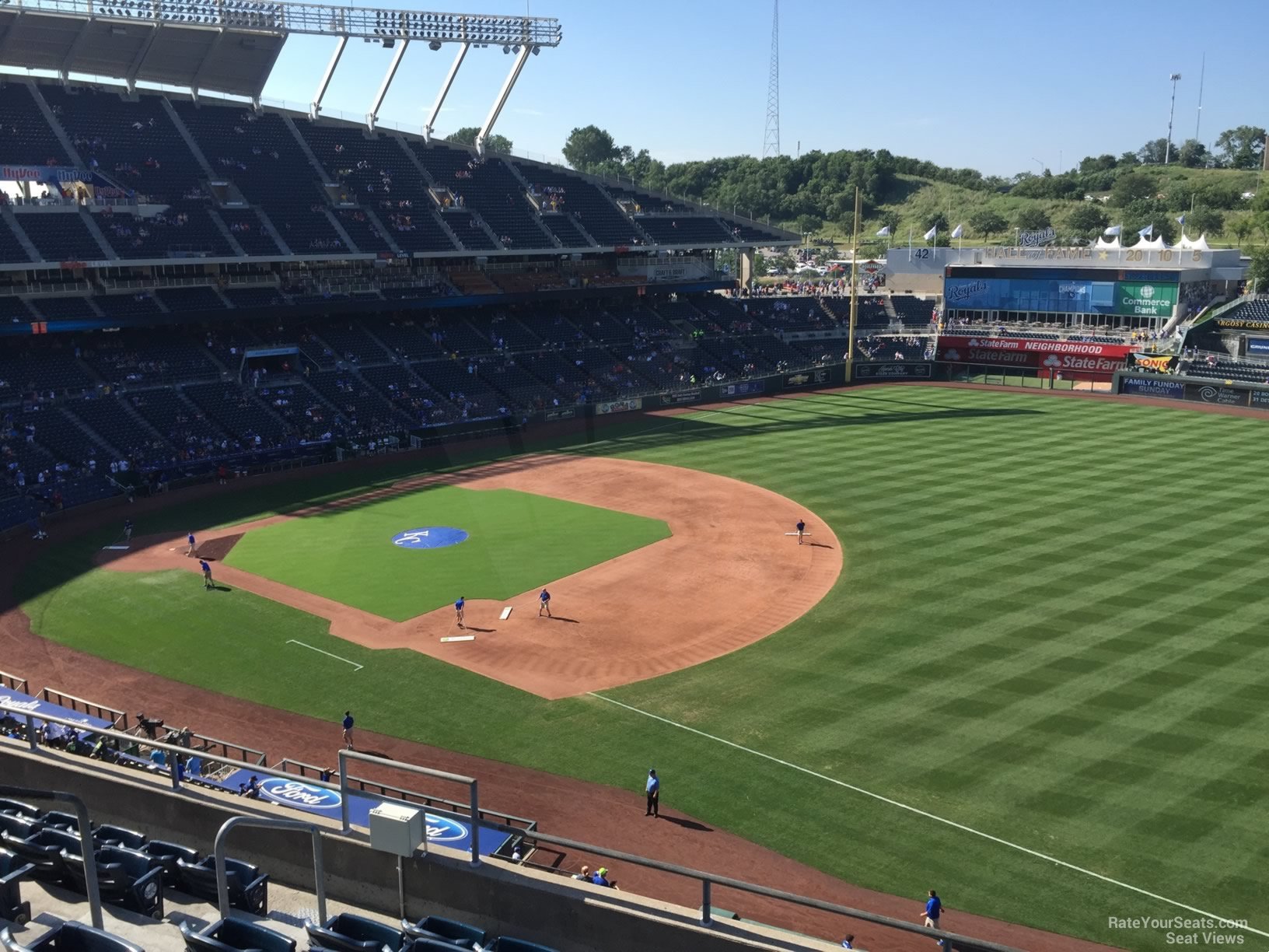 Kauffman Stadium Section 435 Rateyourseats Com
