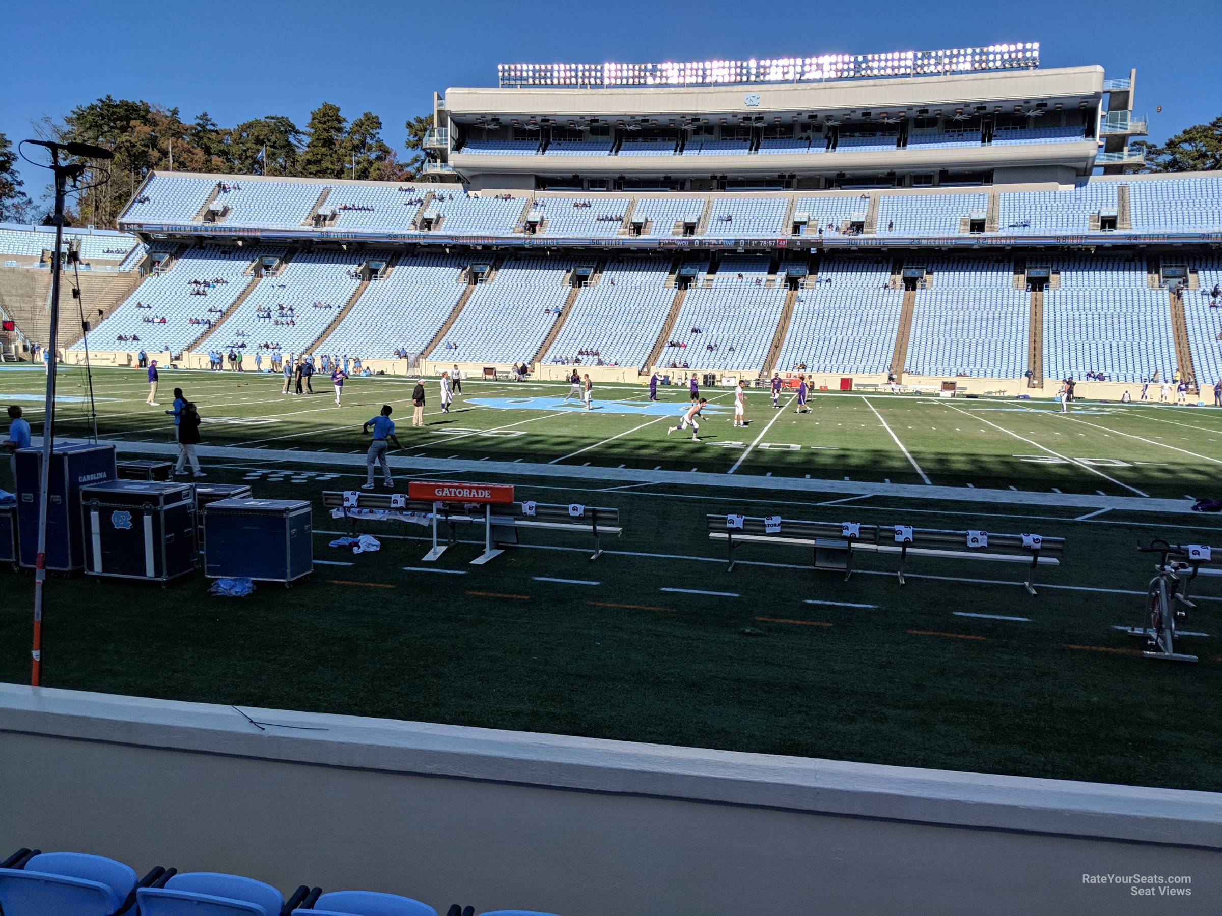 Seat Number Kenan Stadium Seating Chart Rows