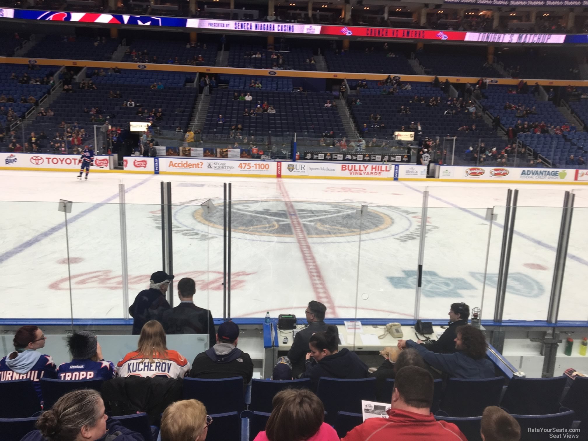 Keybank Center Section 117 Buffalo Sabres Rateyourseats