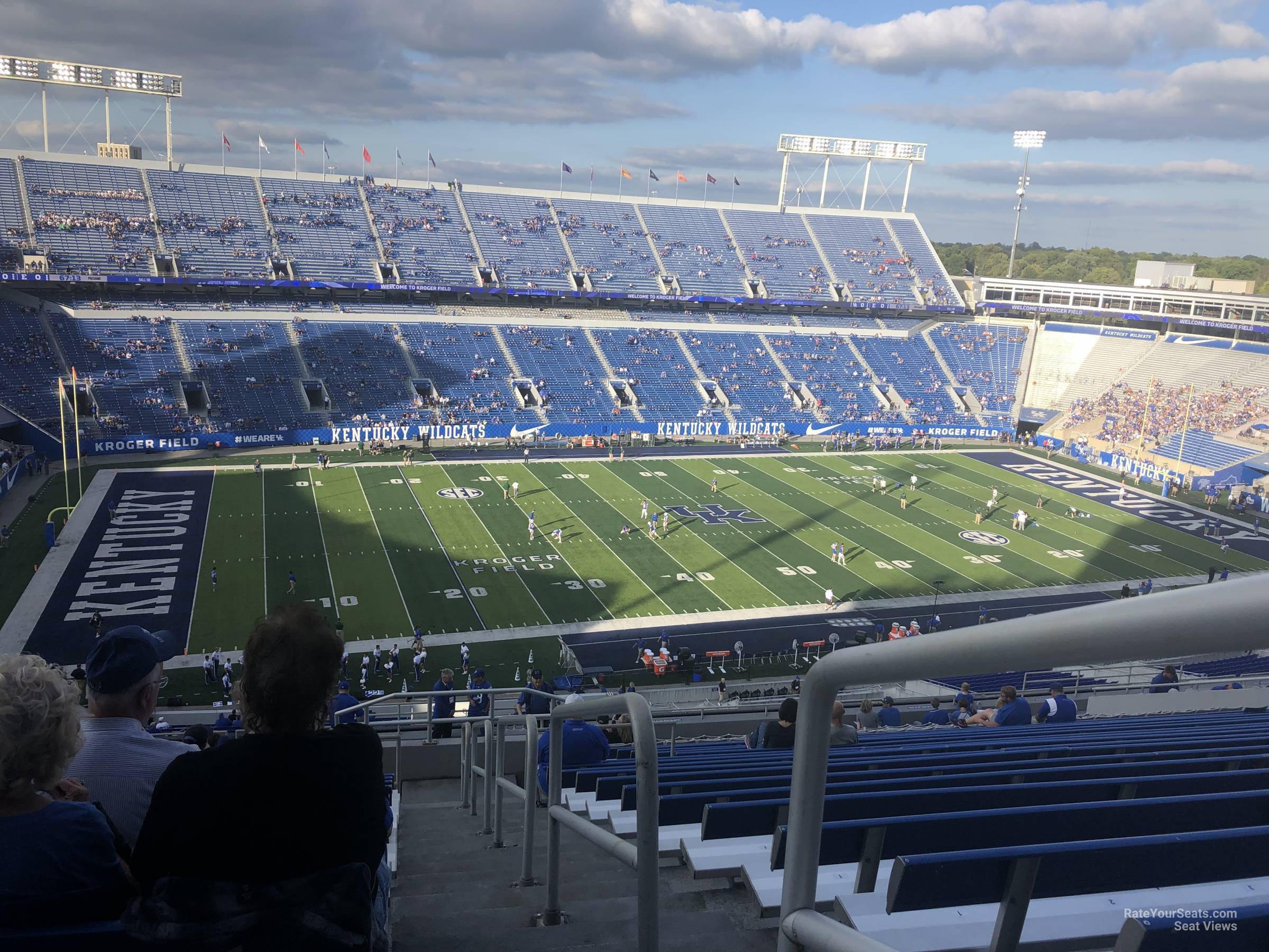section 223, row 25 seat view  - kroger field