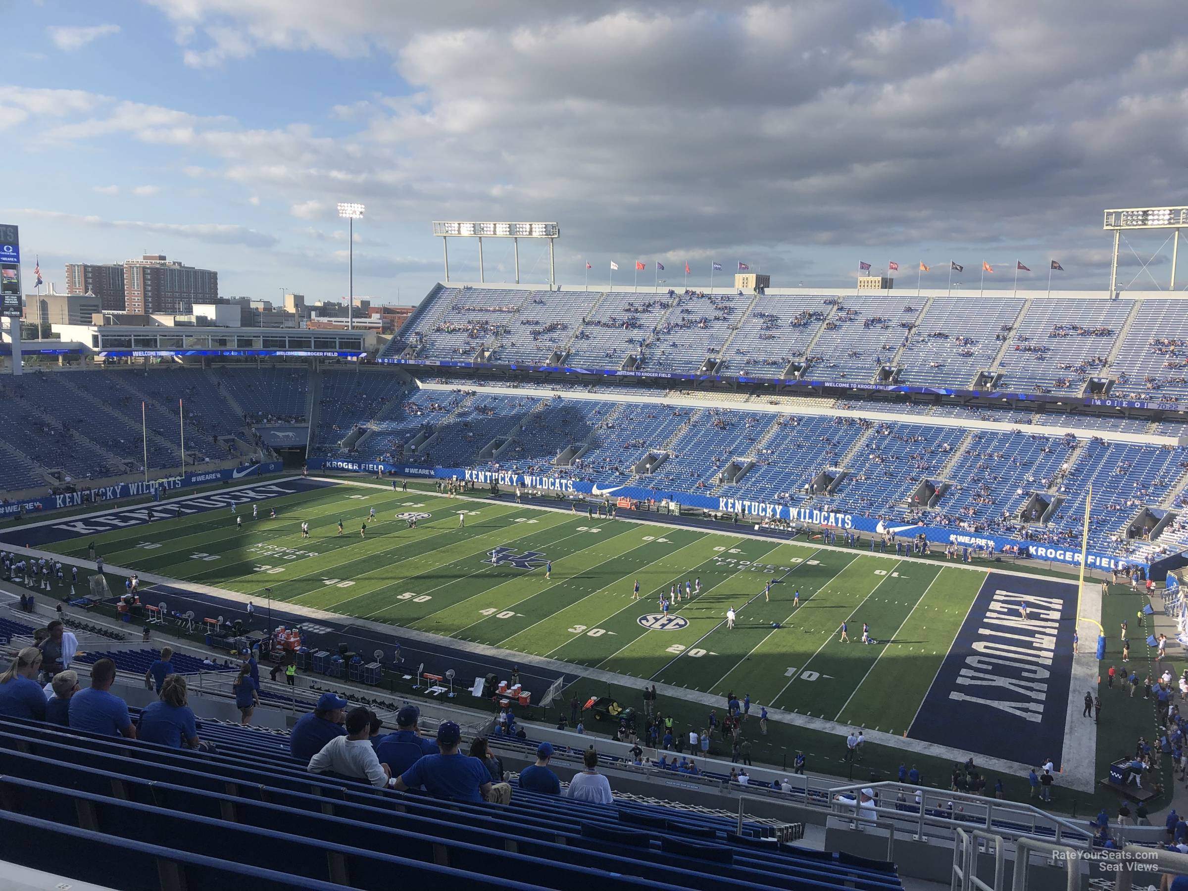 section 229, row 25 seat view  - kroger field
