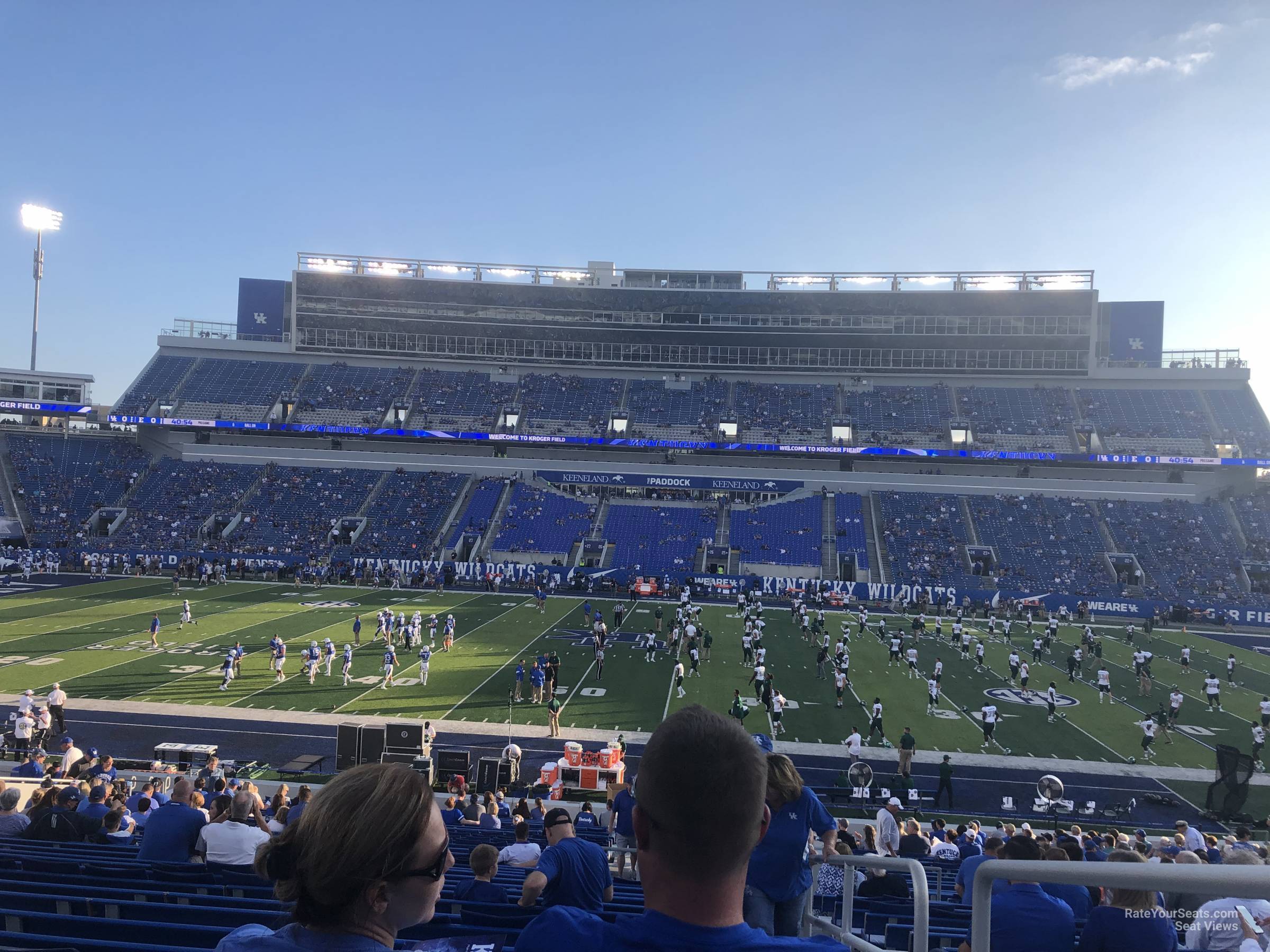 section 6, row 35 seat view  - kroger field