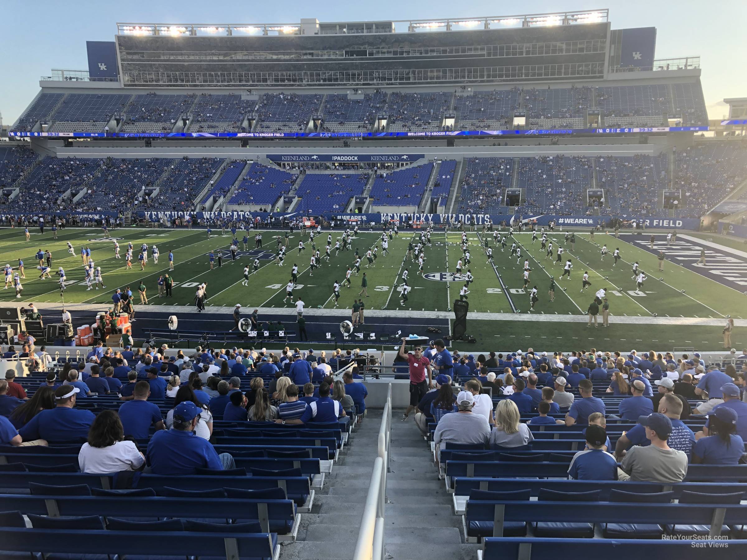 section 7, row 35 seat view  - kroger field
