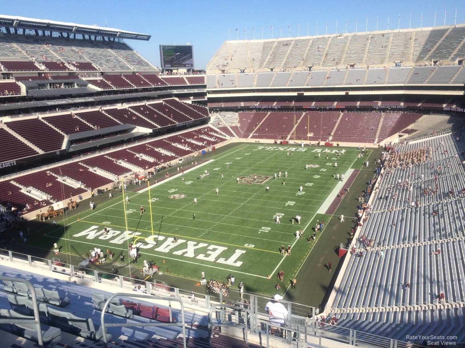 section 343, row 14 seat view  - kyle field