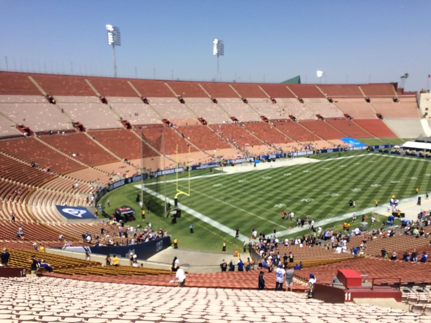 La Coliseum Seating Chart Rows