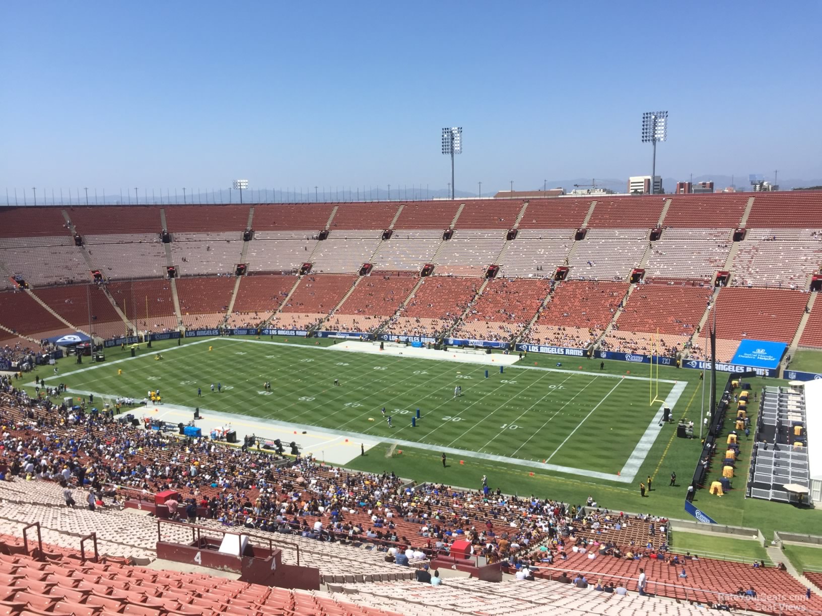 Los Angeles Coliseum Seating Chart