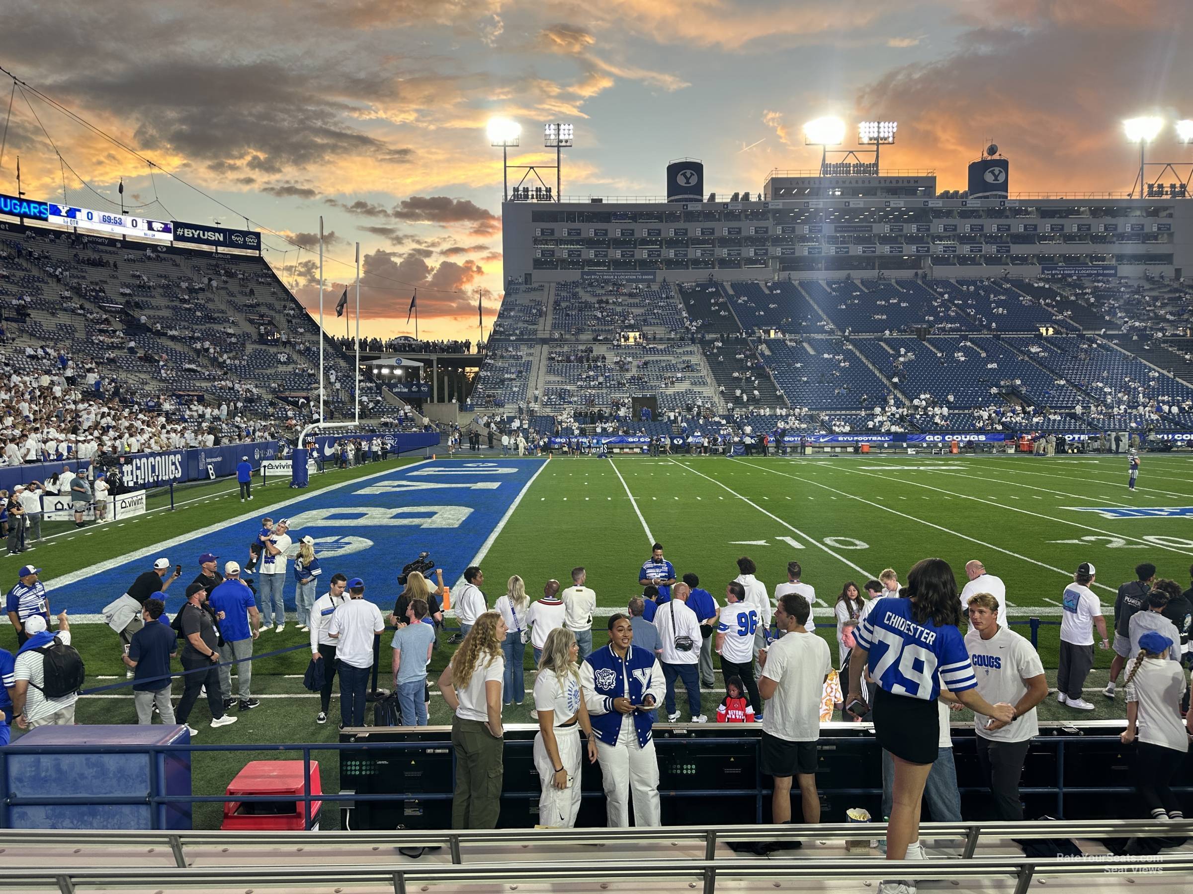 Section 36 at LaVell Edwards Stadium - RateYourSeats.com