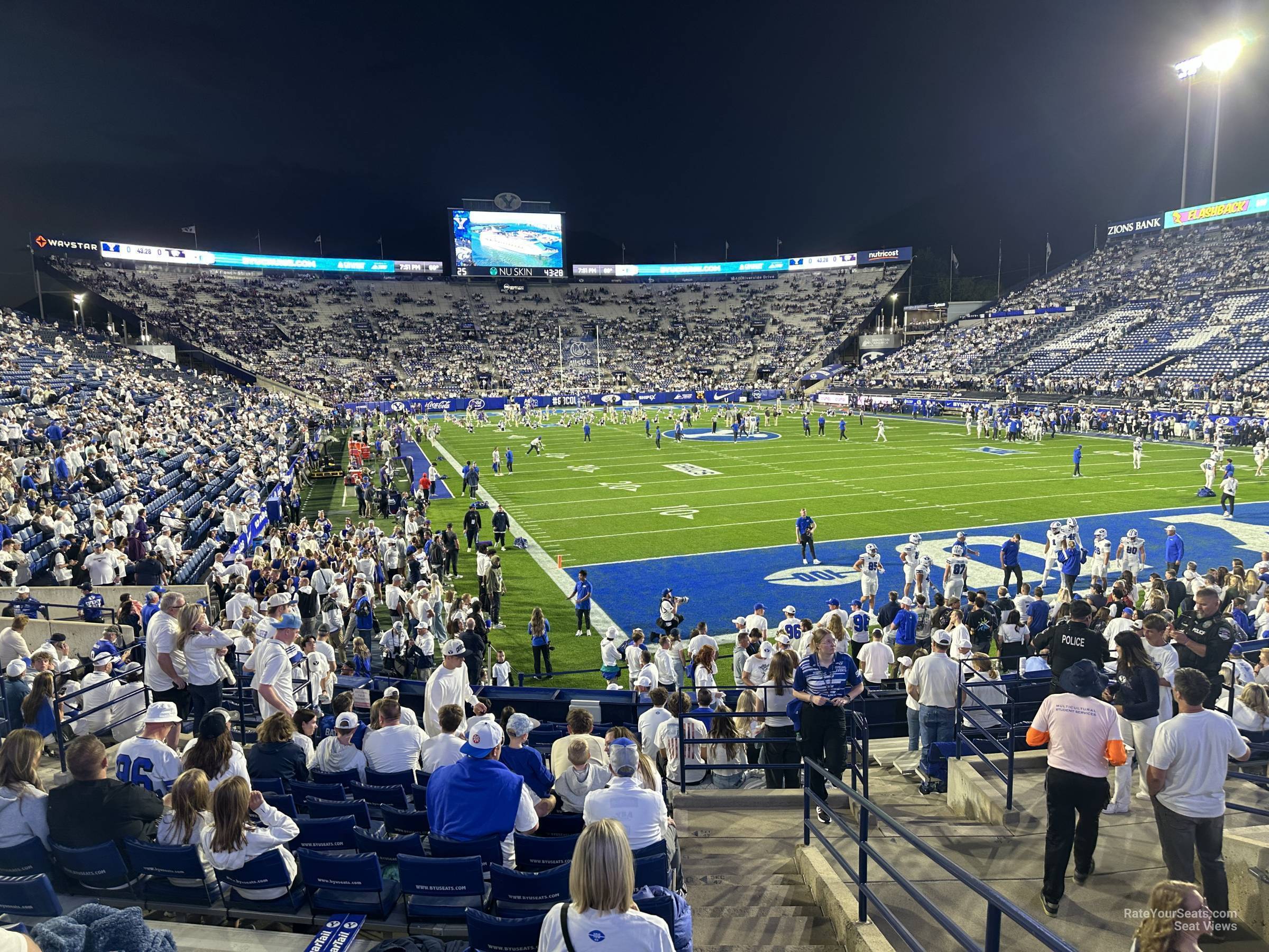 section 47, row 20 seat view  - lavell edwards stadium