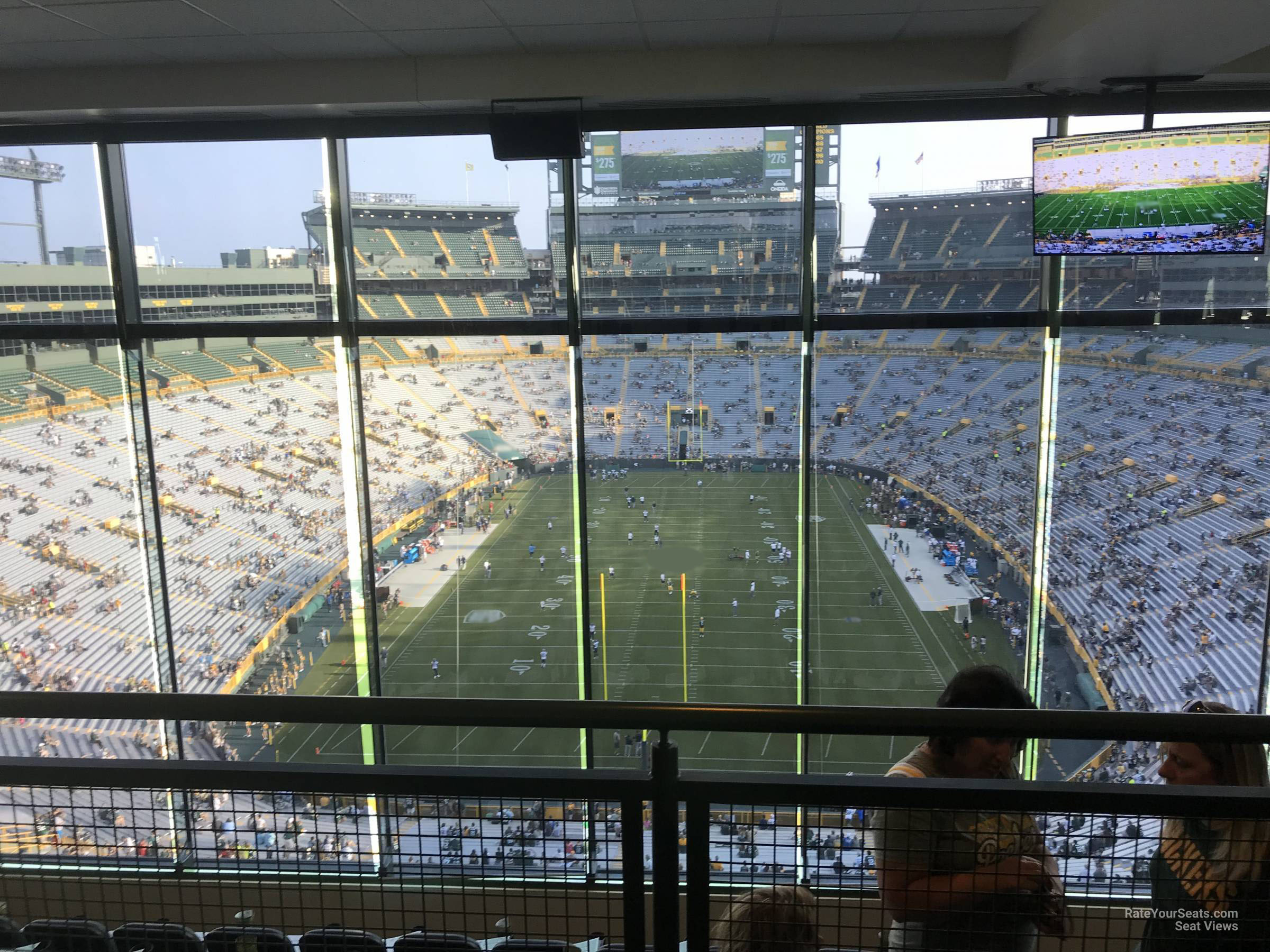 section 682 seat view  - lambeau field