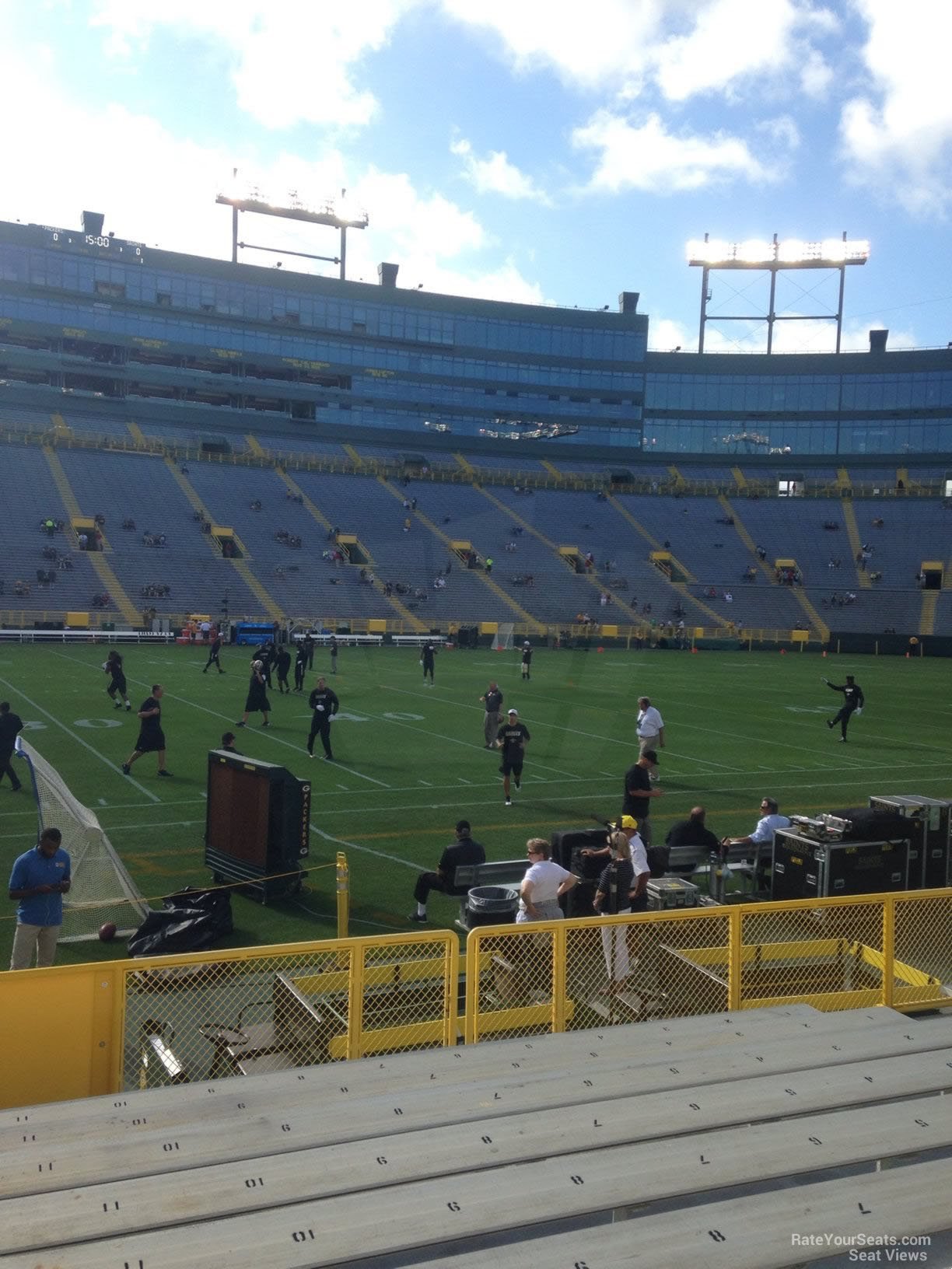 Section 123 At Lambeau Field Rateyourseats Com