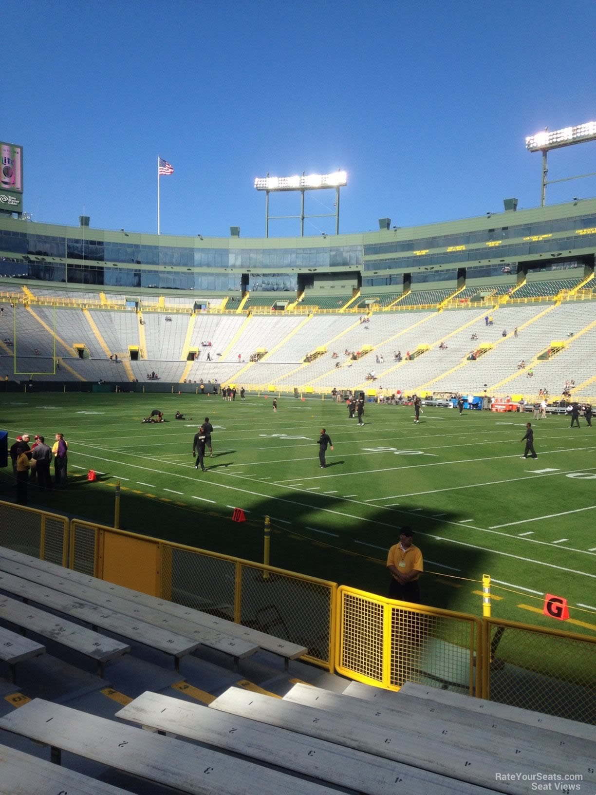 Section 130 At Lambeau Field Rateyourseats Com