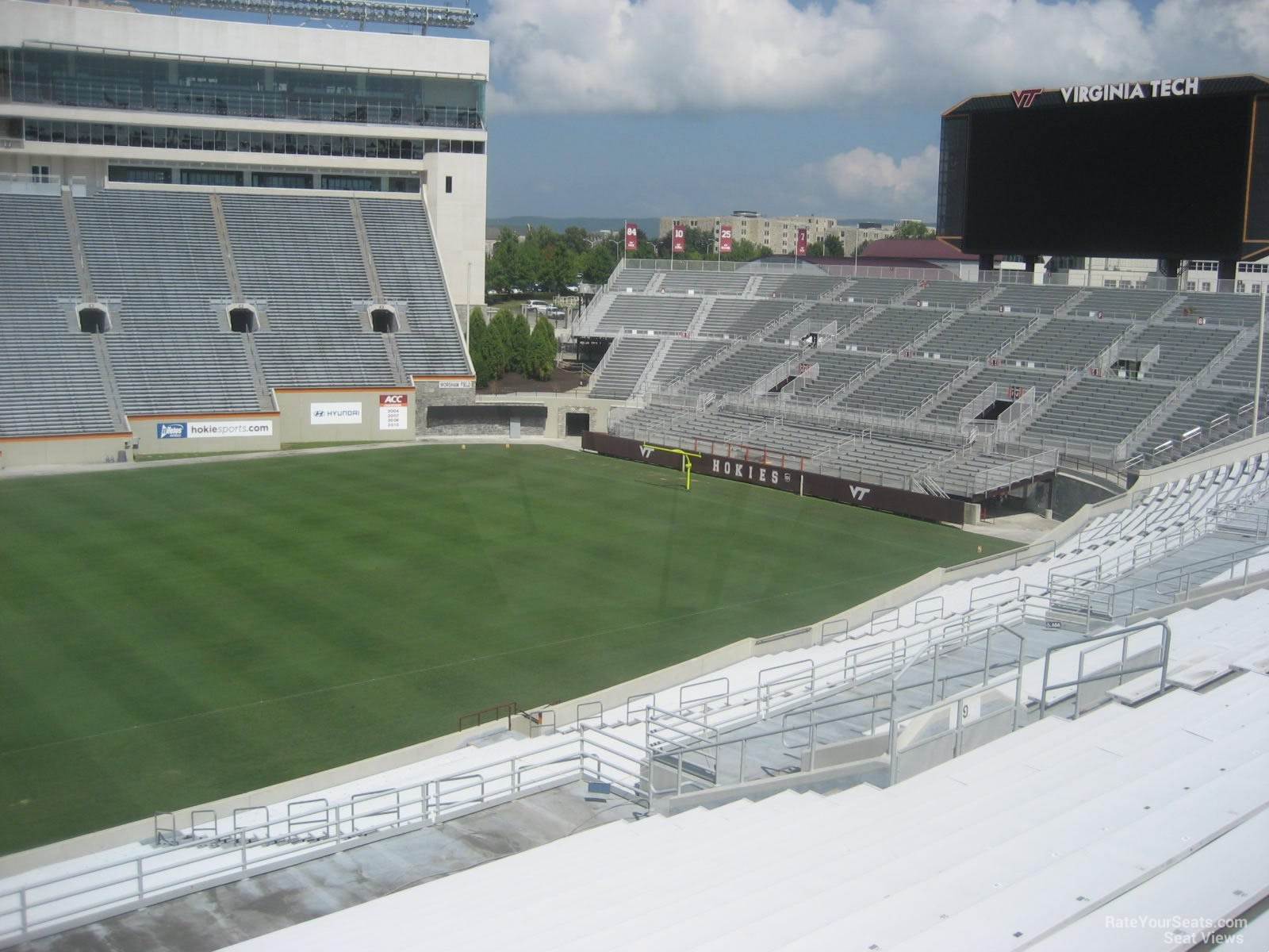 Lane Stadium Interactive Seating Chart