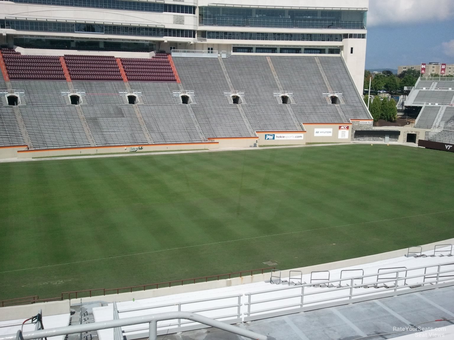 section 13, row rr seat view  - lane stadium