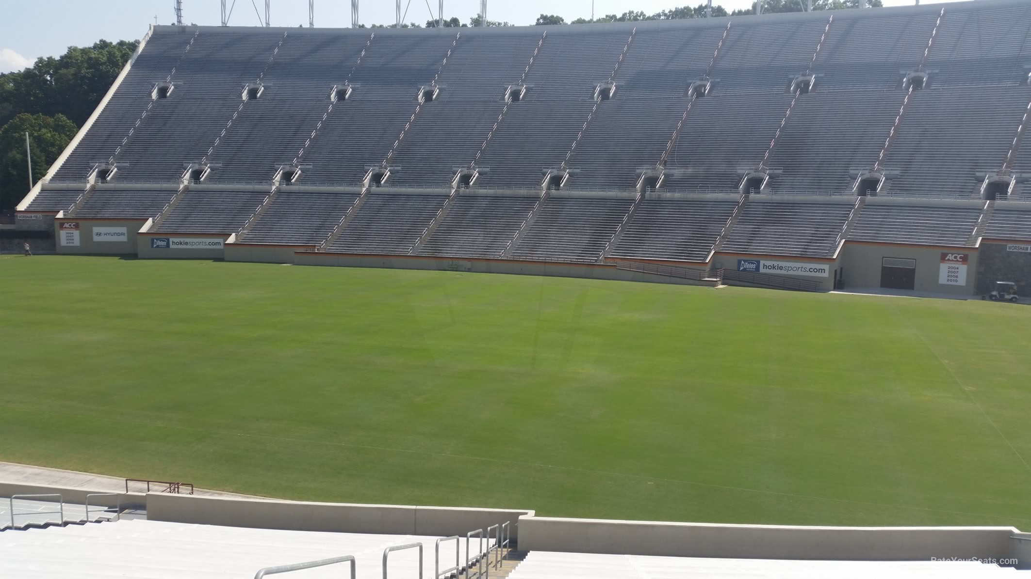 section 16, row mm seat view  - lane stadium