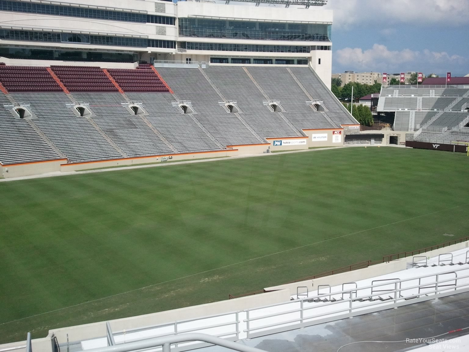 section 17, row rr seat view  - lane stadium