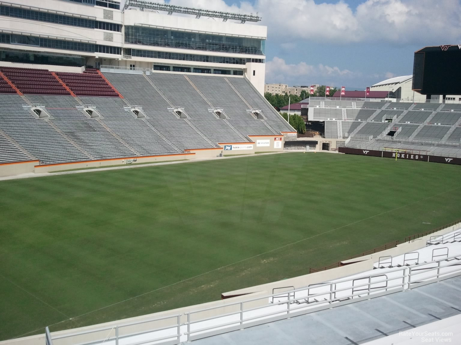 Lane Stadium Seating Chart Seat Numbers Matttroy