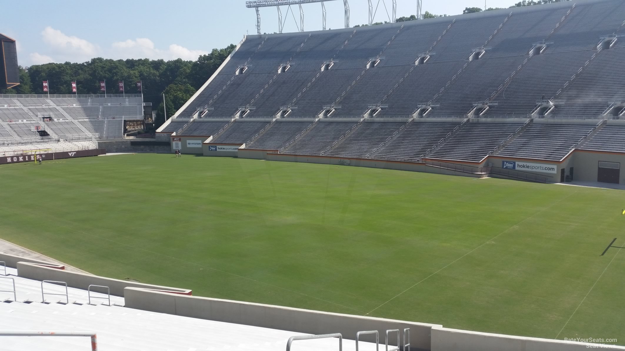 section 20, row mm seat view  - lane stadium