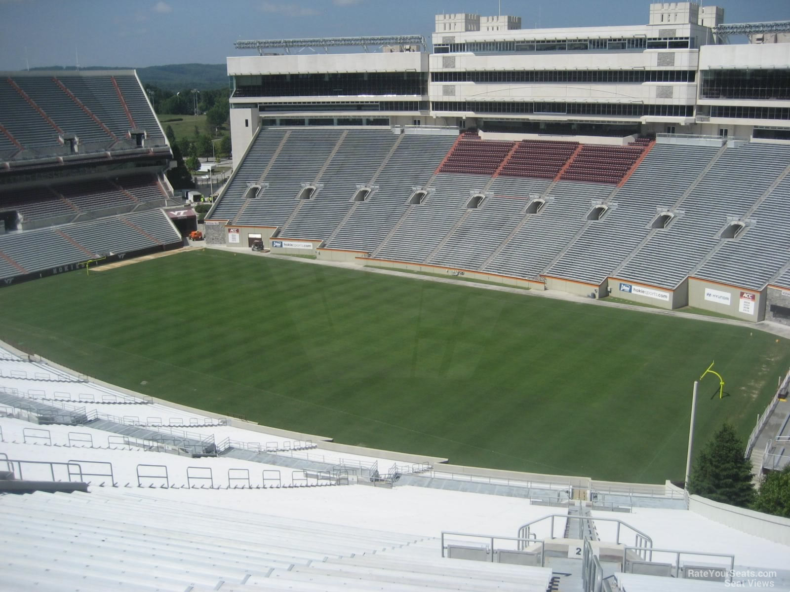 section 226, row e seat view  for football - lane stadium