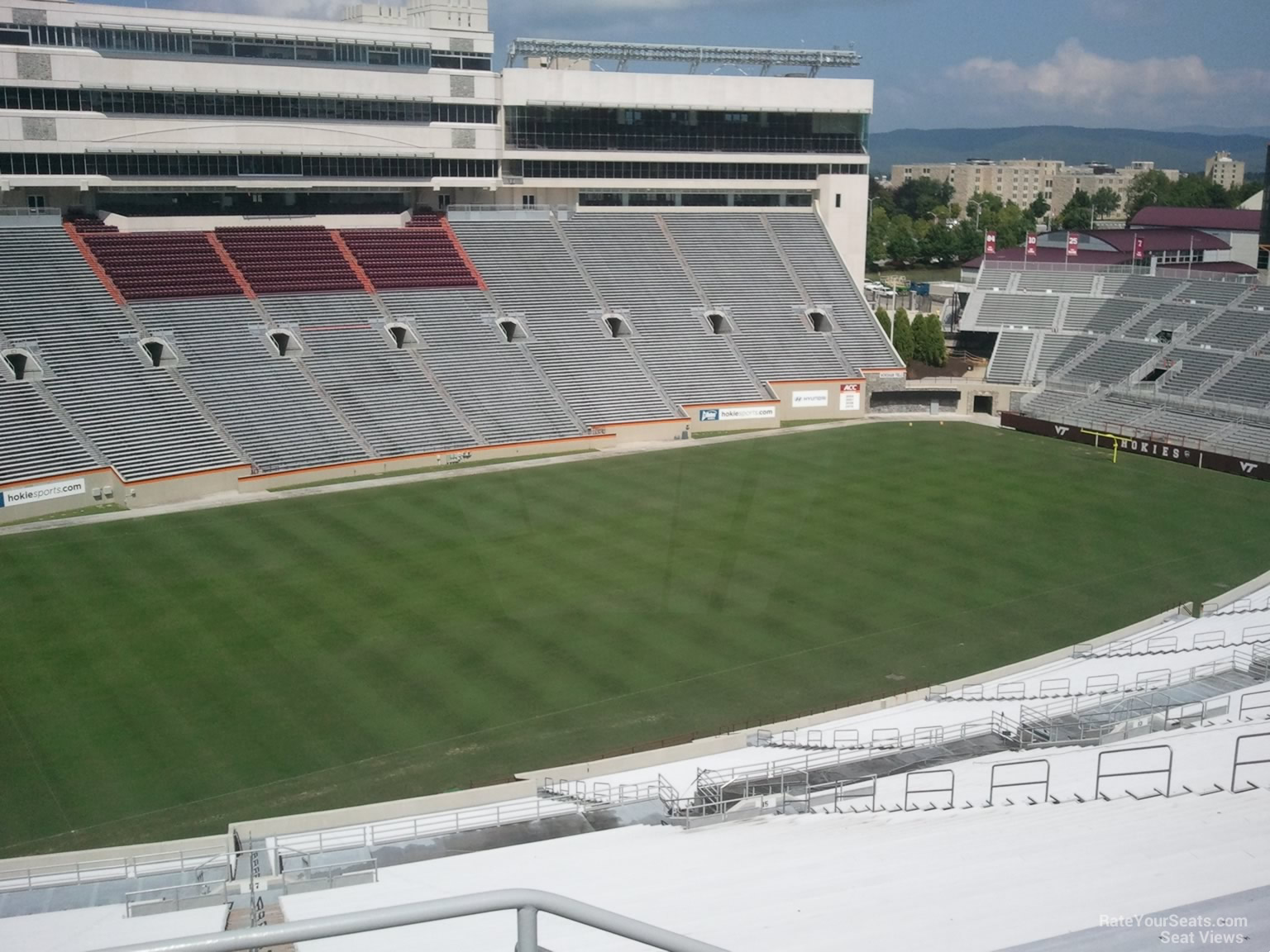 section 37, row 4k seat view  - lane stadium