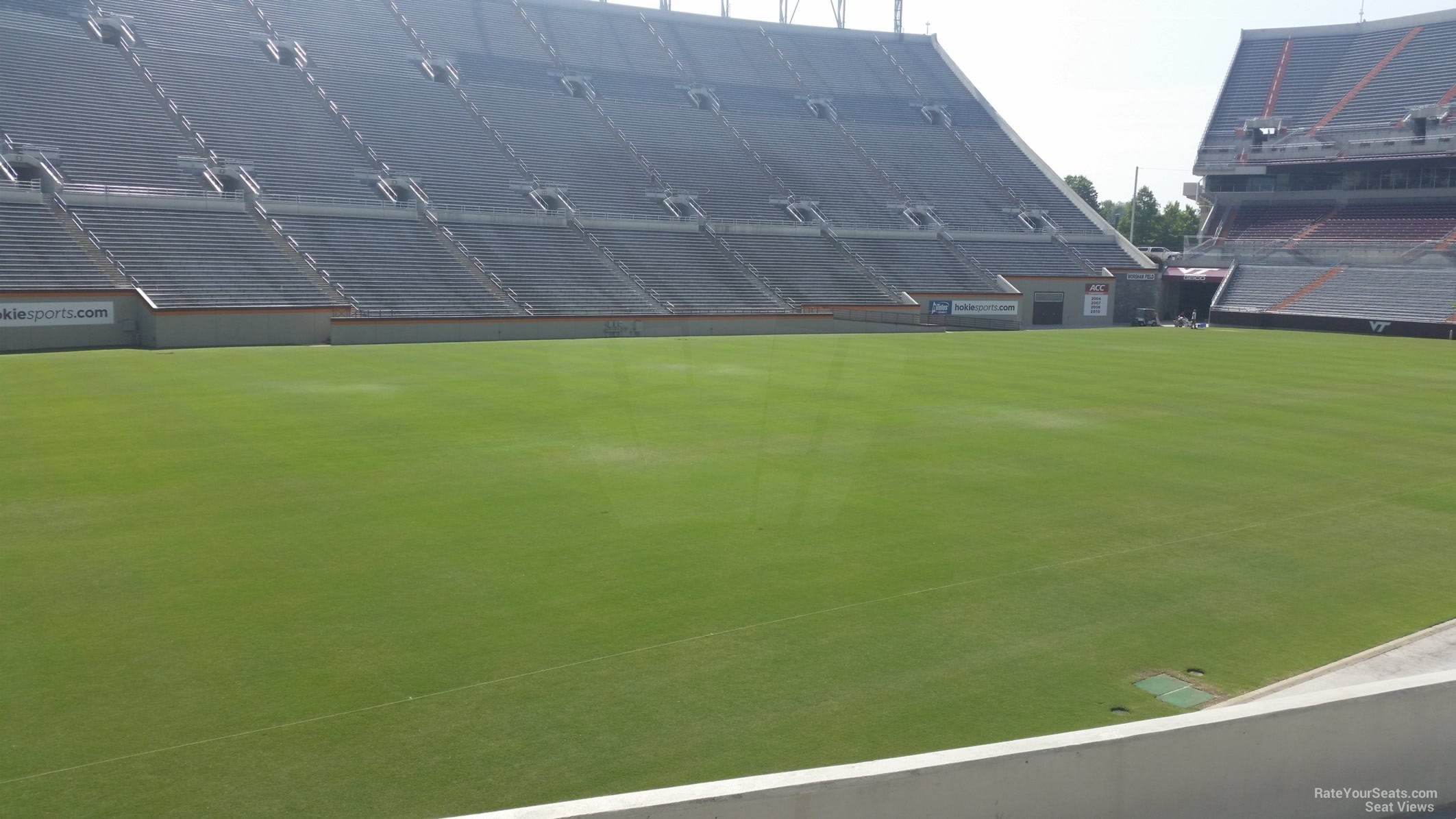 section 115, row n seat view  for football - lane stadium