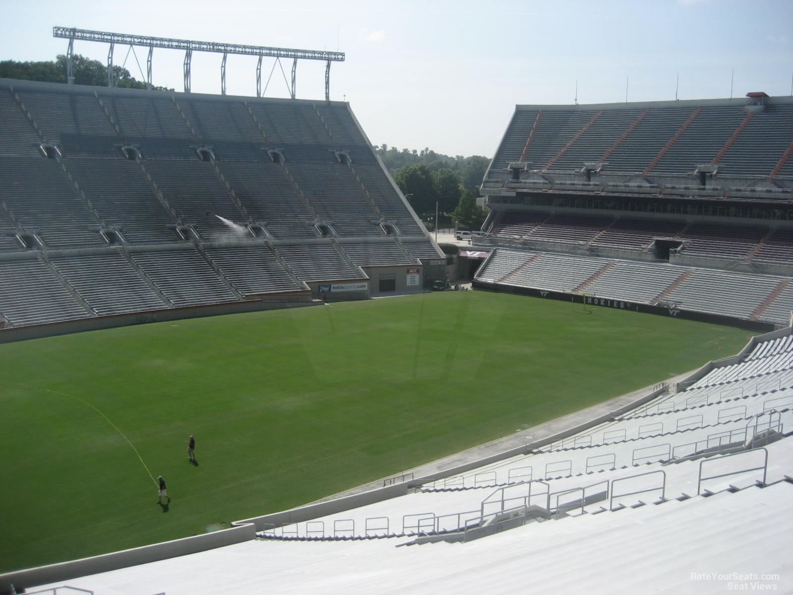 section 115, row rrr seat view  for football - lane stadium