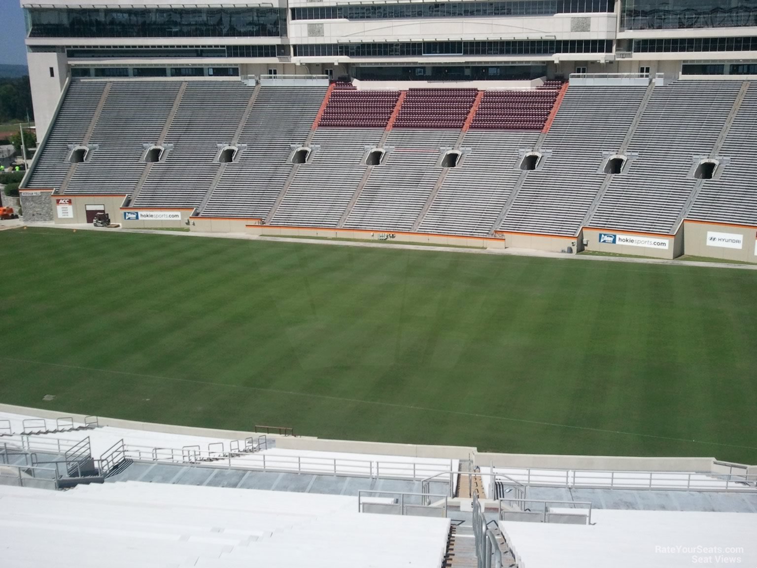 section 129, row rrr seat view  for football - lane stadium