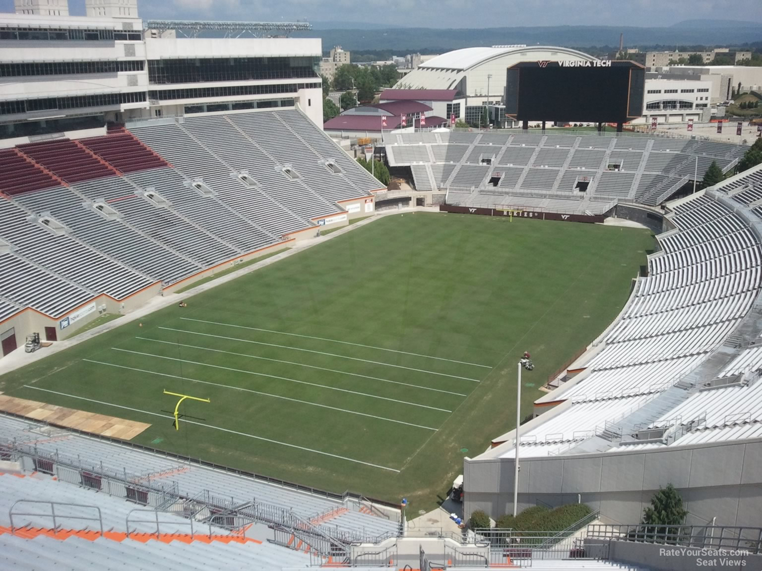 section 501, row dd seat view  - lane stadium