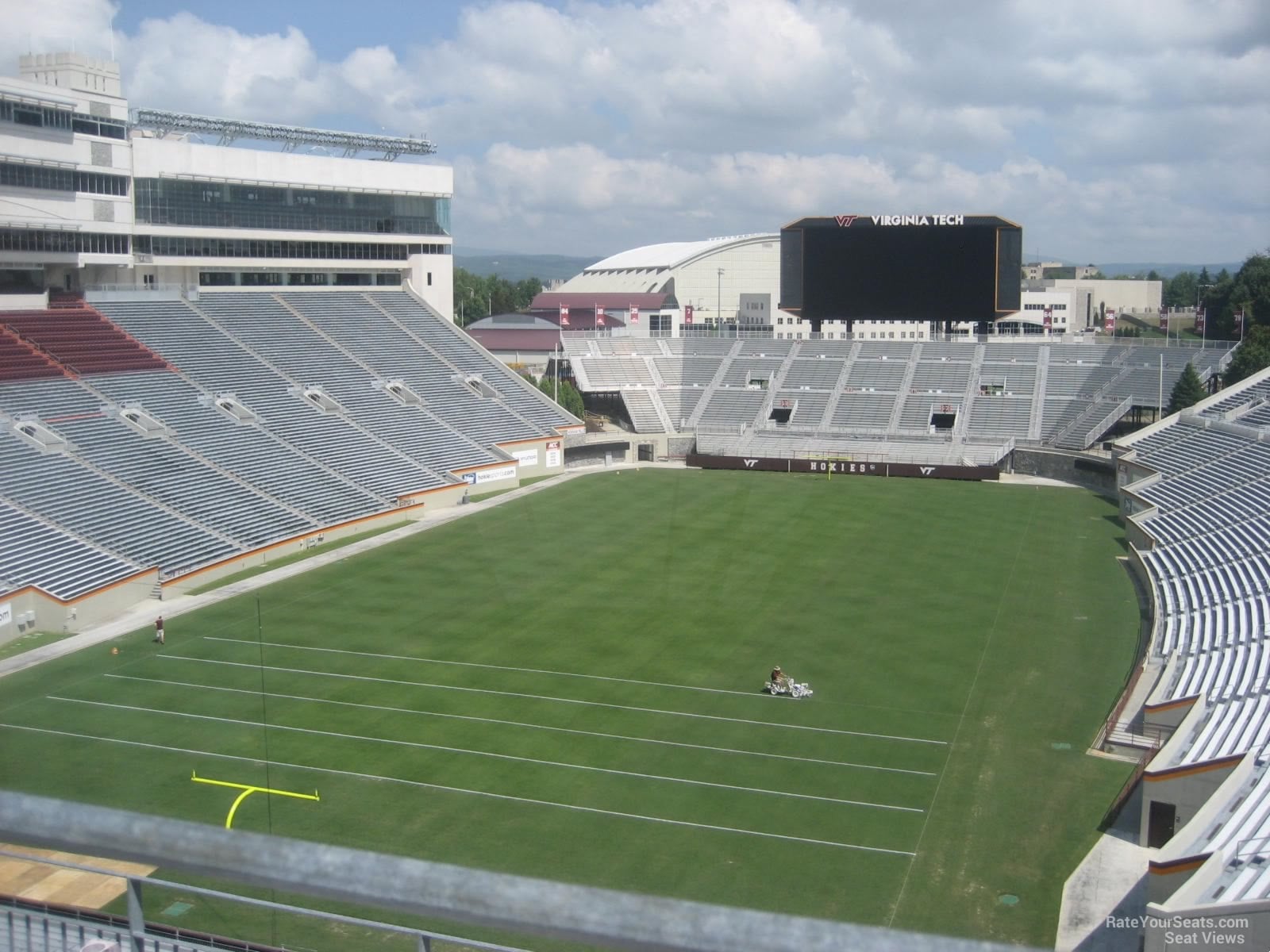 section 503, row a seat view  for football - lane stadium