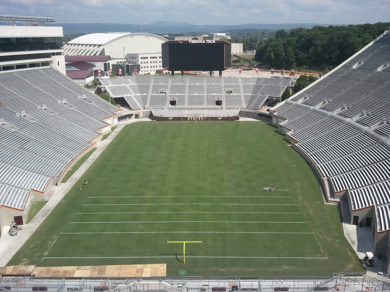 section 505, row dd seat view  for football - lane stadium