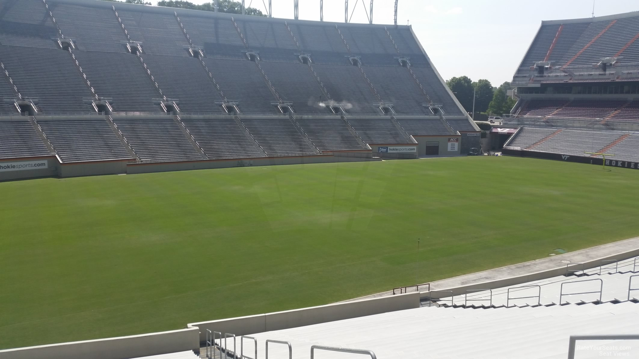 section 114, row mm seat view  for football - lane stadium
