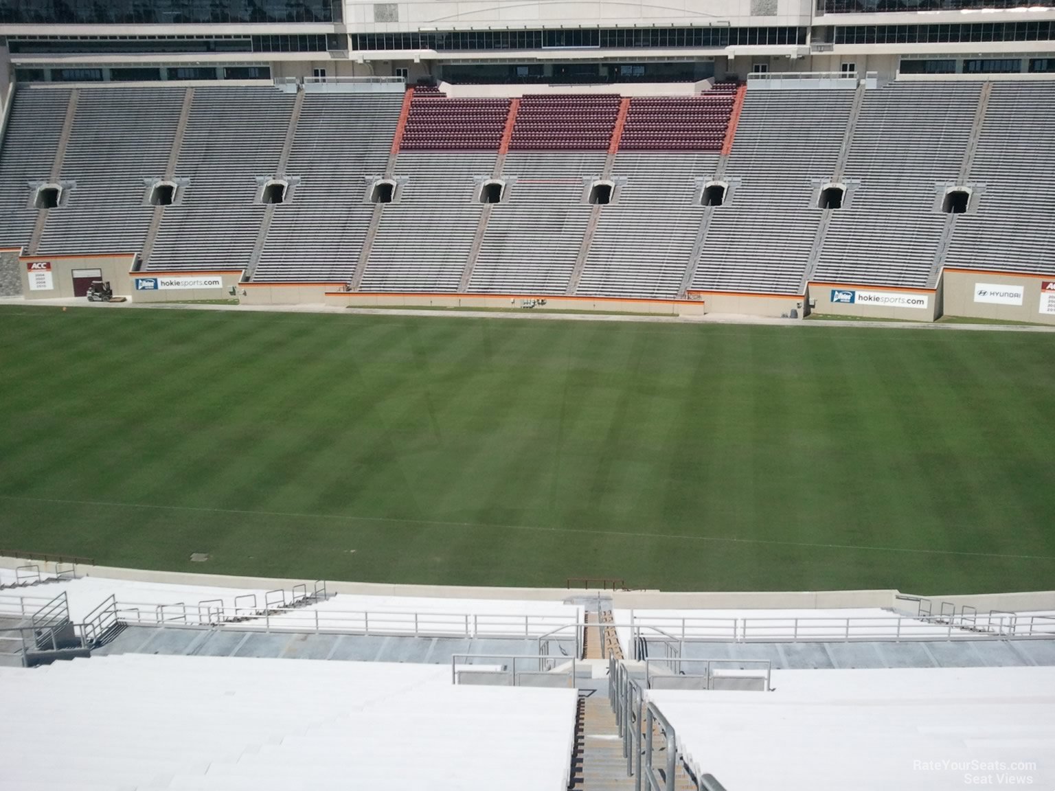 section 130, row rrr seat view  for football - lane stadium