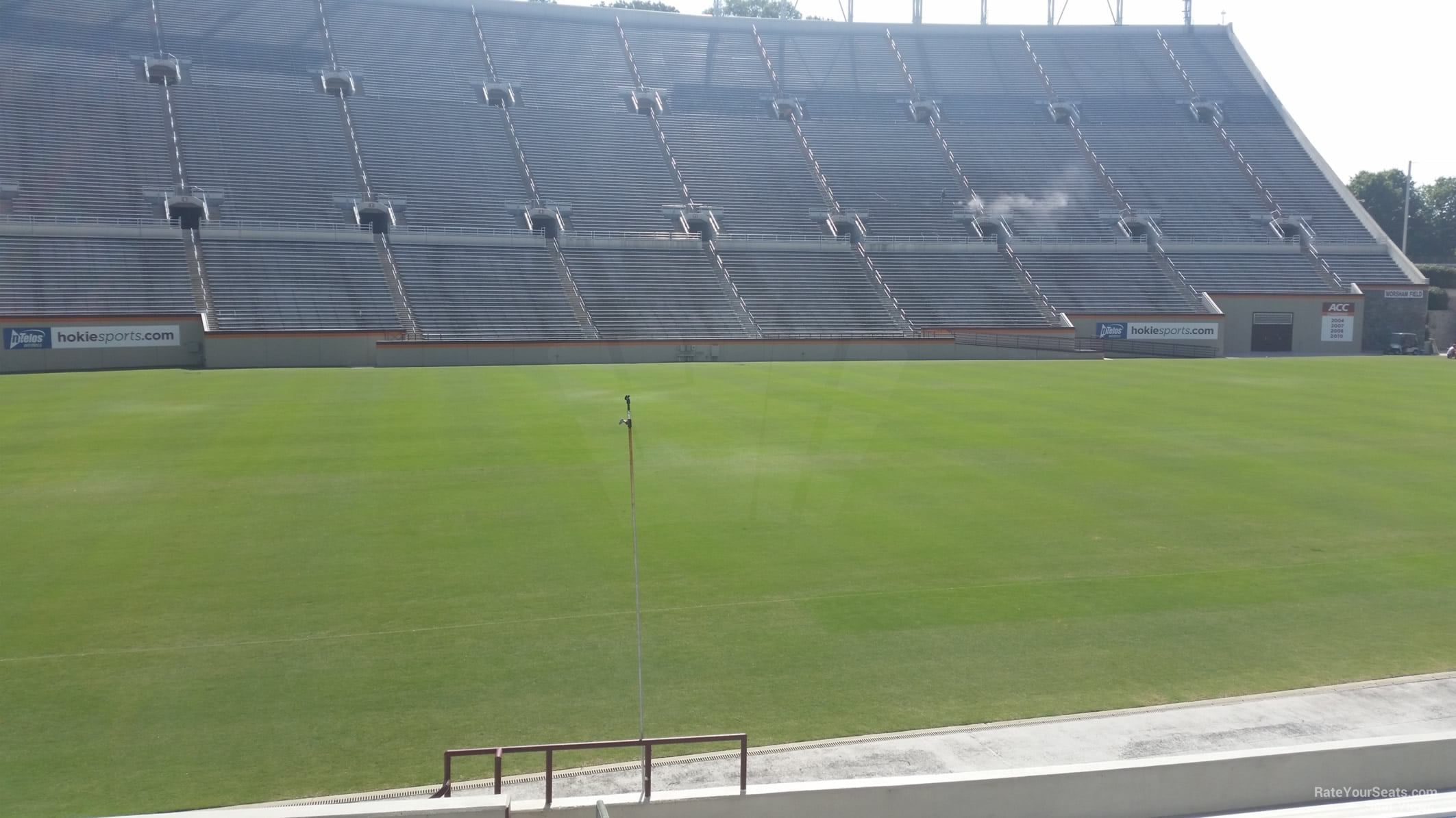section 113, row n seat view  for football - lane stadium