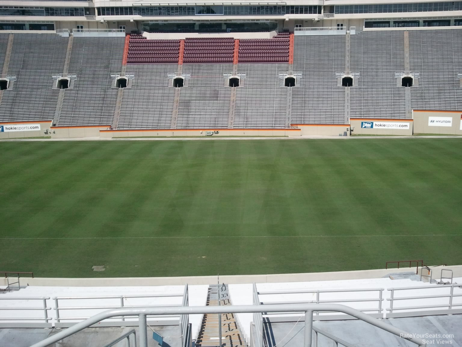 section 131, row rrr seat view  for football - lane stadium