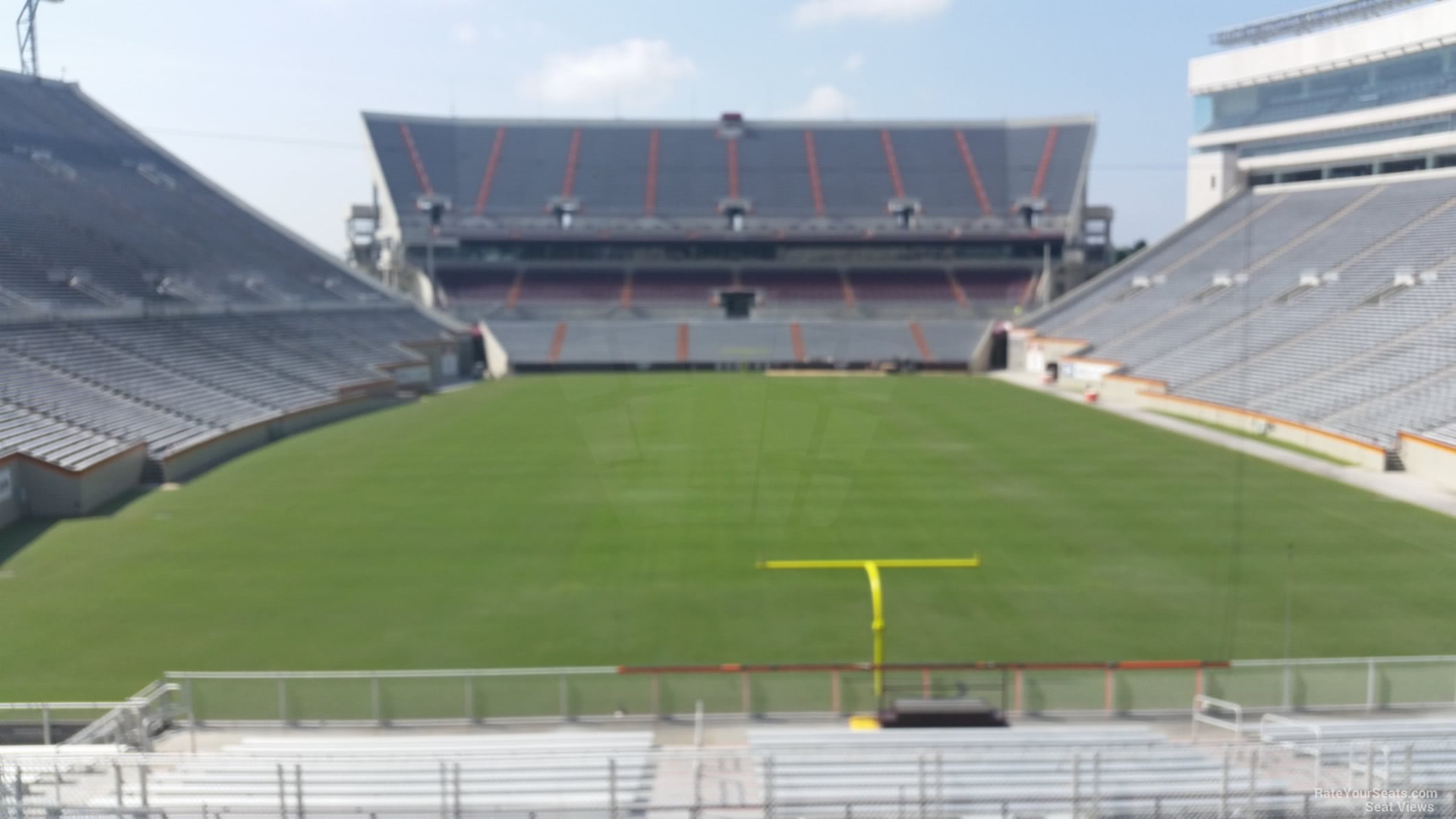 section 122, row t seat view  for football - lane stadium